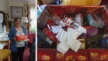 Scunthorpe care home receive wonderful Christmas gifts from local community